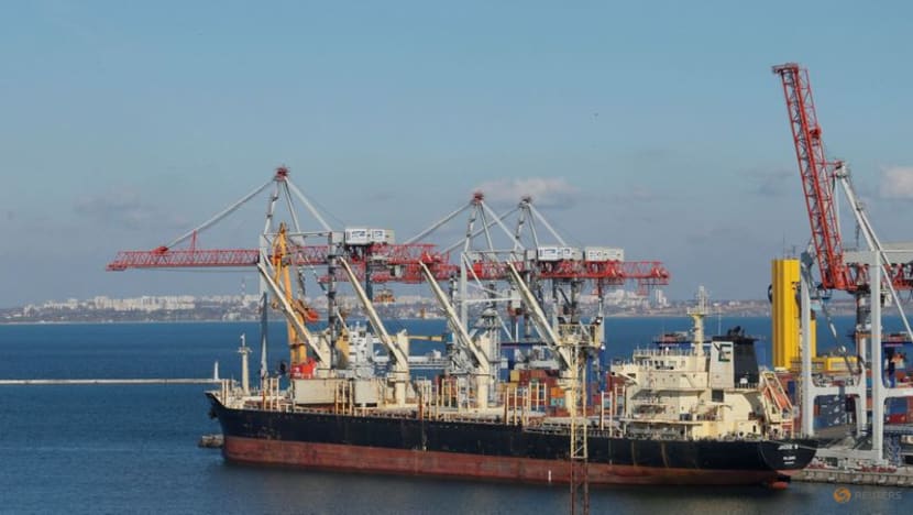 Ukraine says grain on ships in blocked Black Sea ports may deteriorate