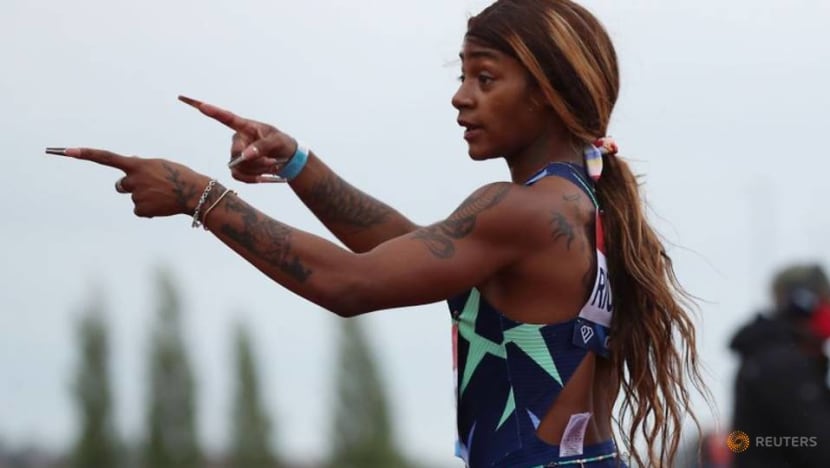 Athletics-Sprinter Richardson suspended for one month after cannabis test, to miss Tokyo 100m event Athletics-Sprinter Richardson suspended for one month after cannabis test, to miss Tokyo 100m event