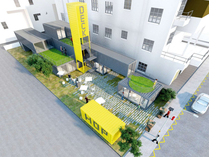 An artist impression of 2902 Gallery’s planned mobile photography space DECK, which will initially be the Singapore International Photography Festival’s ‘village’ this year. 
Photo: 2902 Gallery