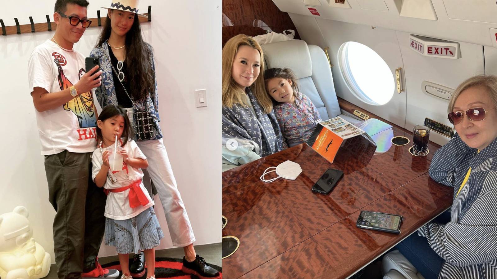 Edison Chen Posts Pictures Of His Family Living It Up On A Private Jet Edison Chen Posts Pictures Of His Family Living It Up On A Private Jet