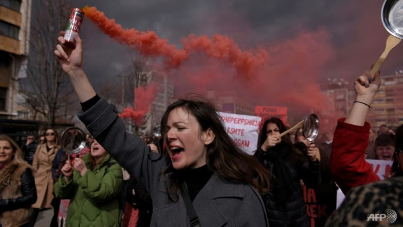 Women march as rights under threat across the globe Women march as rights under threat across the globe