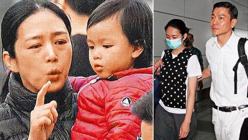 Andy Lau’s daughter’s face exposed to the public for the first time