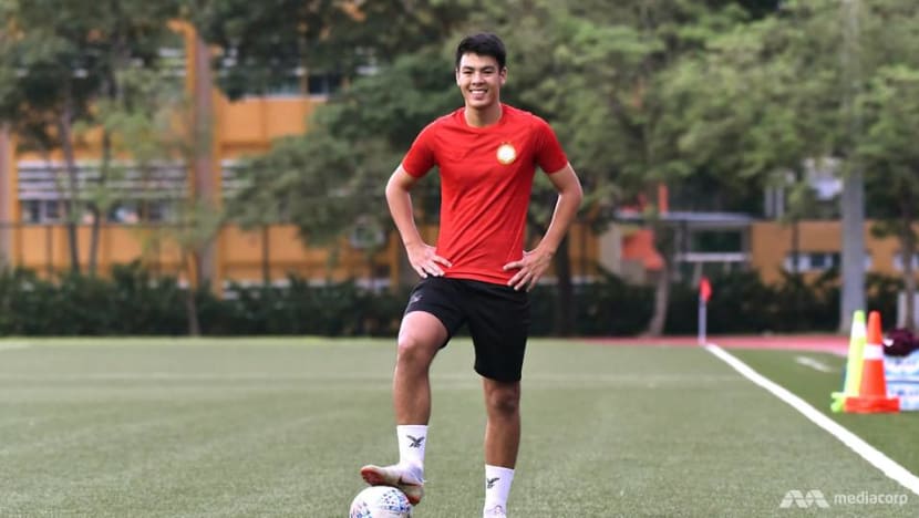 Born in Greece, scoring in Singapore: The JC student making his mark as a professional footballer
