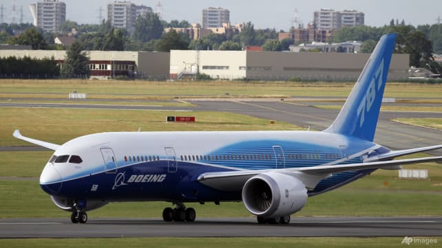 Boeing halts shipments of 787 Dreamliner over flaw in planes' tail section