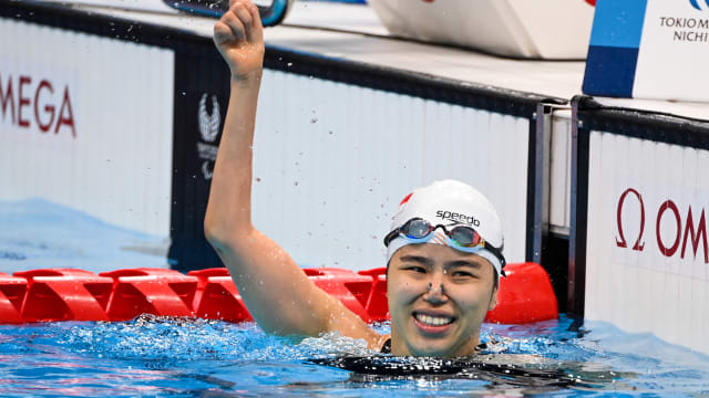 世界残疾人游泳锦标赛：叶品秀卫冕成功 勇夺金牌