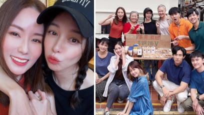 Yvonne Lim Arranges Surprise Set Visit From Vivian Hsu For Cast And Crew Of Strike Gold, Says She's "Very Touched" Vivian Kept Her Word From Months Ago
