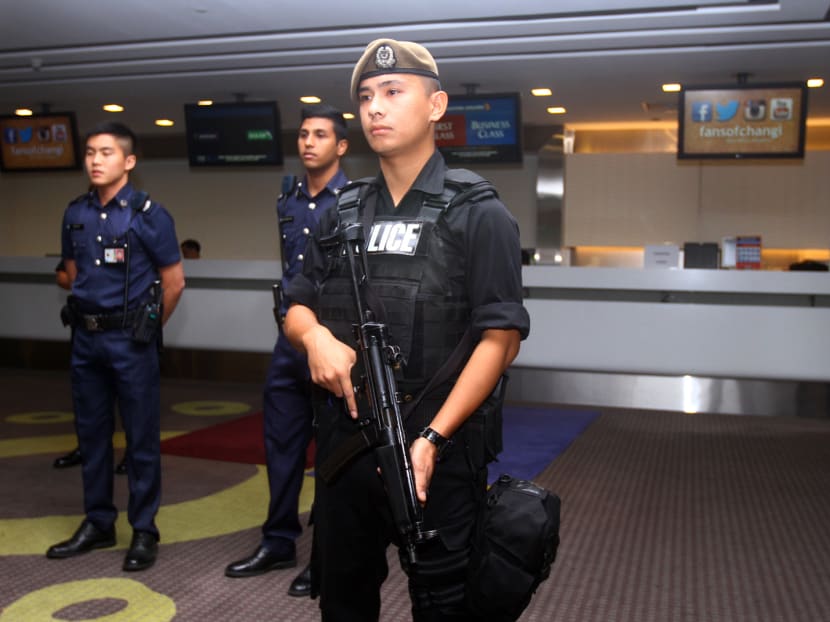 Changi Airport raises security alert