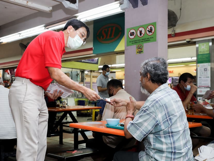 As GE2020 gets into full swing, members of public must keep observing safe distancing, not touch candidates: MEWR As GE2020 gets into full swing, members of public must keep observing safe distancing, not touch candidates: MEWR