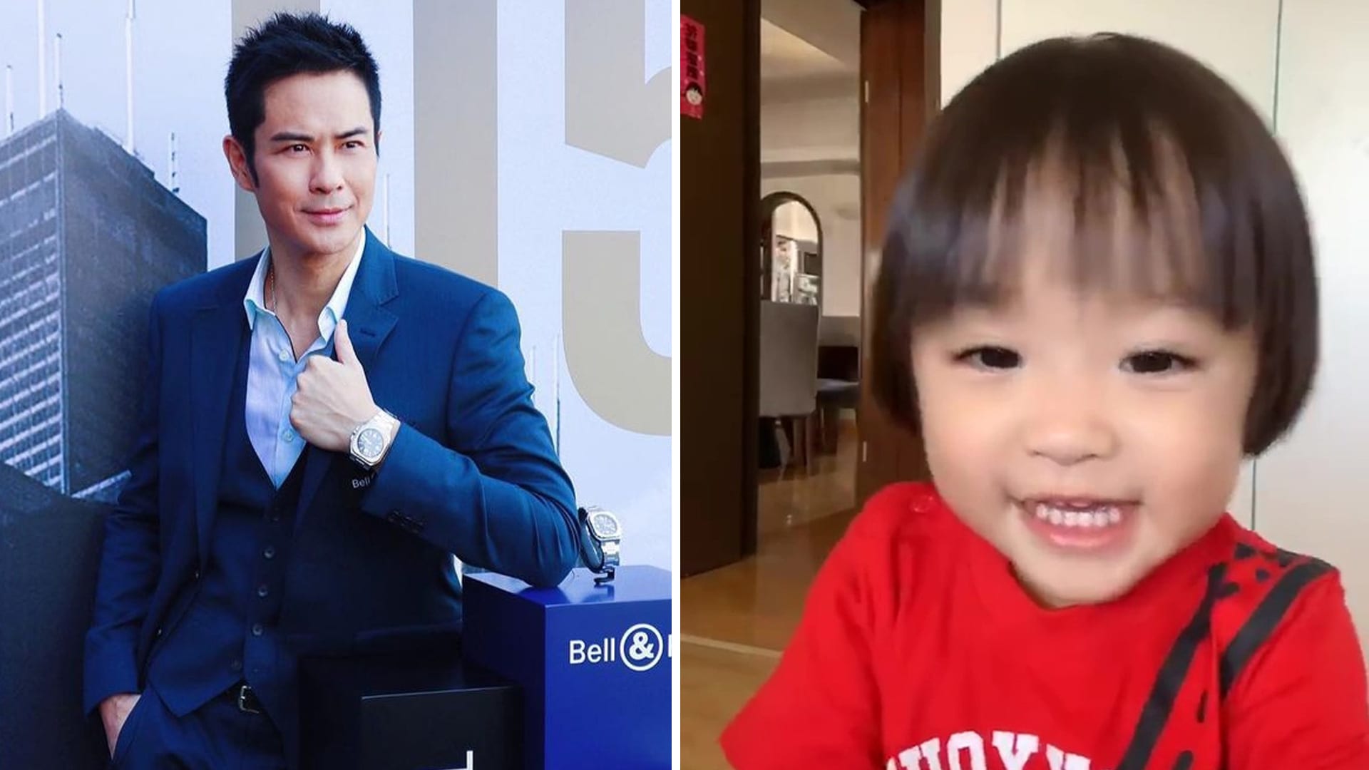 Kevin Cheng Shares Cute Videos Of His Almost 2-Year-Old Son Speaking Mandarin