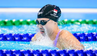 New national record for Singapore’s Letitia Sim as China dominates Asian Games swimming