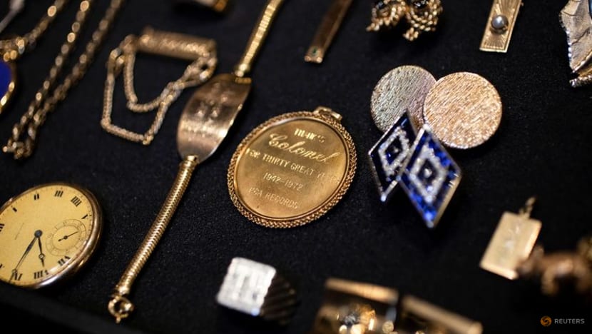 Elvis Presley's jewelleryon auction with Priscilla Presley's support Elvis Presley's jewelleryon auction with Priscilla Presley's support