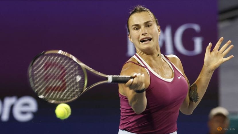Andreescu leaves court in wheelchair, Sabalenka surges in Miami Andreescu leaves court in wheelchair, Sabalenka surges in Miami