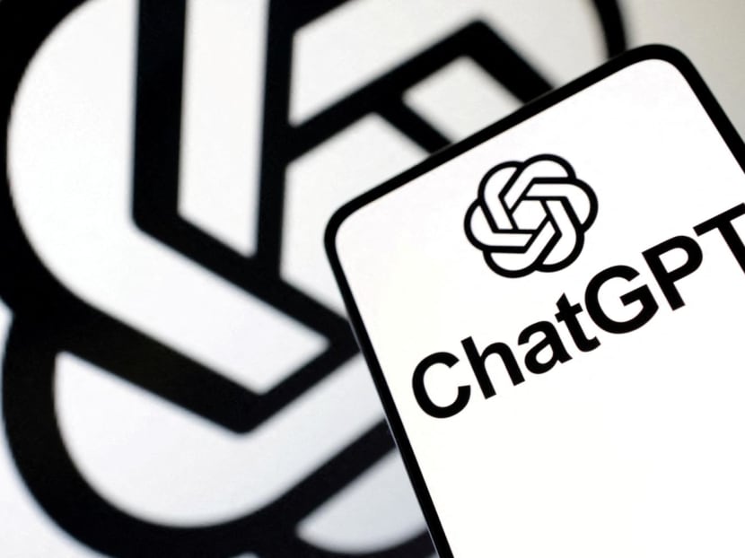 ChatGPT logo is seen in this illustration taken on Feb 3, 2023. ChatGPT logo is seen in this illustration taken on Feb 3, 2023.