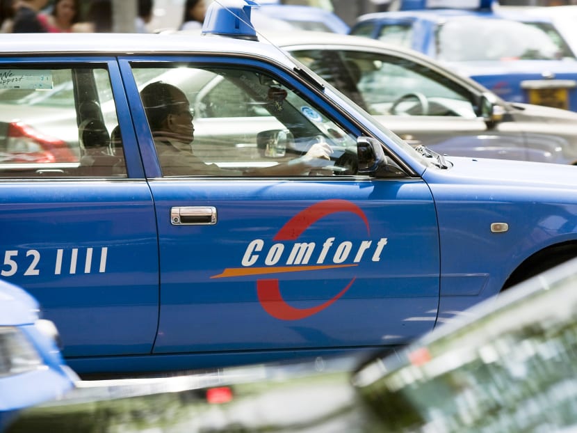 ComfortDelGro was likely banking on its fleet size to weather the competition from ride-hailing apps, say analysts. Photo: Bloomberg
