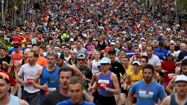 澳洲悉尼慈善长跑 时隔两年吸引6万多人参加