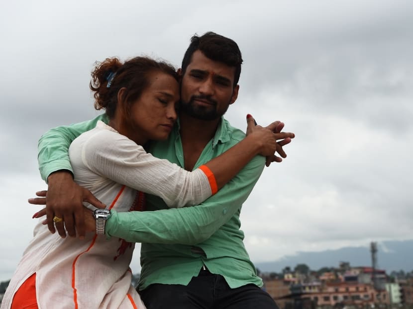 Ms Monika Shahi Nath, 40, became Nepal's first transgender person to be issued with a marriage certificate by district officials when she married 22-year-old Ramesh Nath Yogi in May. Photo: AFP Ms Monika Shahi Nath, 40, became Nepal's first transgender person to be issued with a marriage certificate by district officials when she married 22-year-old Ramesh Nath Yogi in May. Photo: AFP