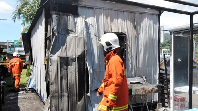 8-year-old boy burnt to death after container catches fire in George Town playground 8-year-old boy burnt to death after container catches fire in George Town playground