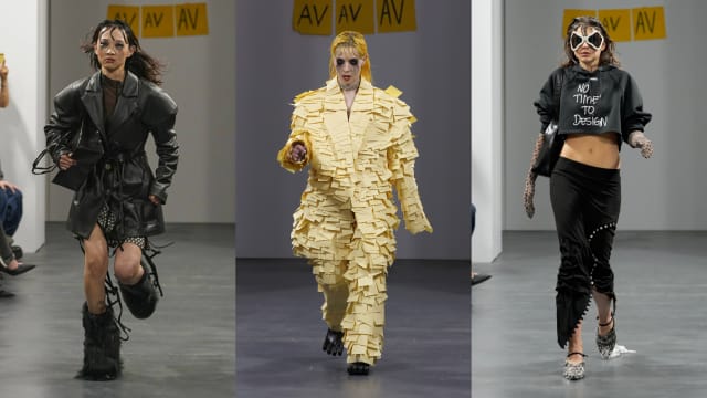 AVAVAV“史上最匆忙”时装秀　衣服都没穿好就上台！