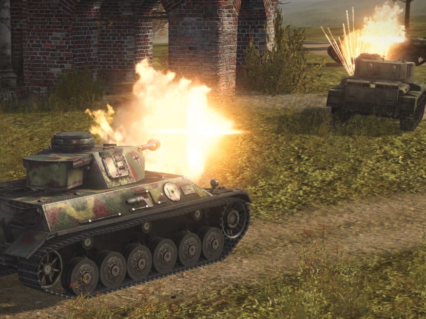 Screenshot from World of Tanks: Xbox 360 Edition. Photo: Microsoft