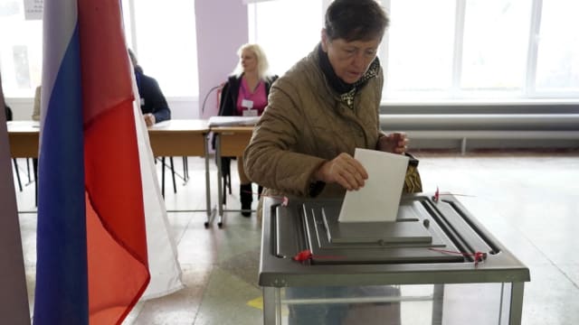 乌克兰四地区入俄公投结束 俄方：获选民压倒性支持