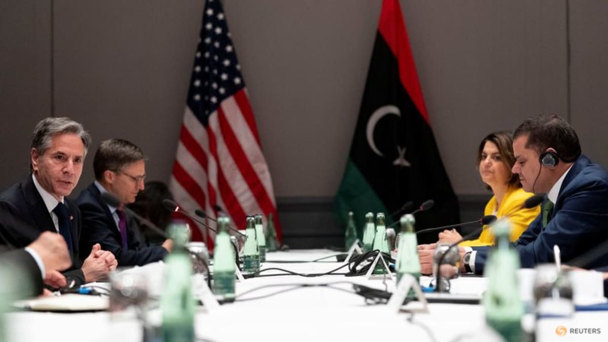 Blinken mengatakan AS bekerja ‘aktif’ untuk memulihkan kehadiran diplomatik di Libya