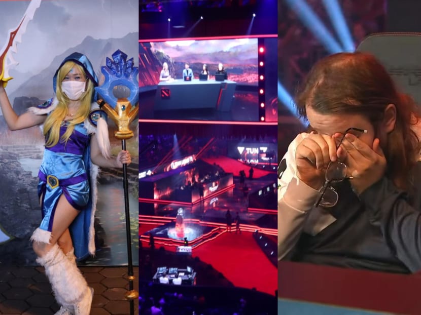 Inside Dota 2’s TI11 finals in Singapore: Cosplay, tears and war on the battlefield
