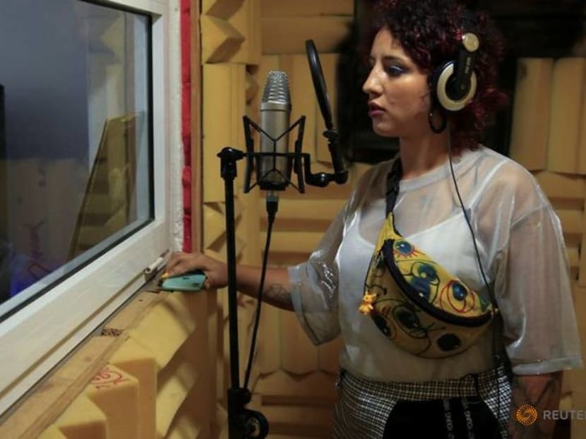 Moroccan women break through in rap scene dominated by men Moroccan women break through in rap scene dominated by men