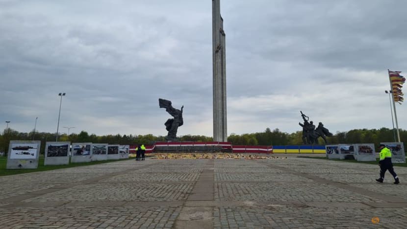 Latvian minister resigns after commemoration of Soviet wartime victory