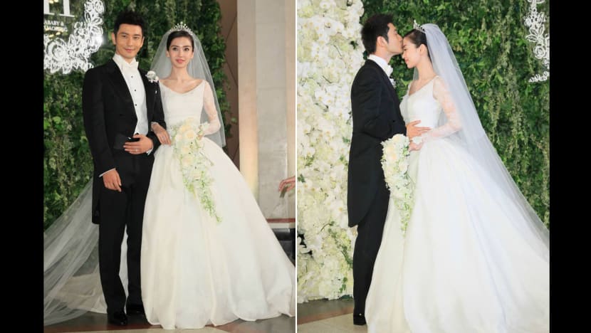 Huang Xiaoming & Angelababy’s fairytale wedding