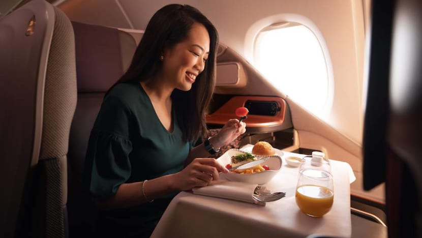 Commentary: More than S$600 for first class meals? SIA isn't for everyone but that's just fine