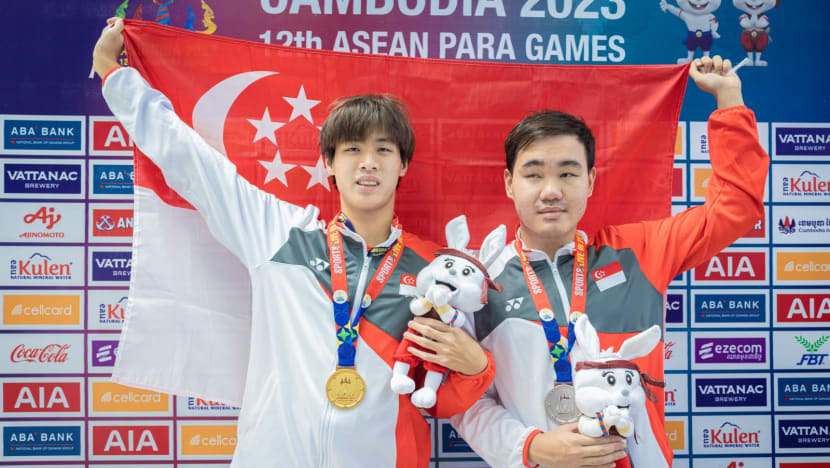 Singapore swimmers claim three golds, break two meet records at ASEAN Para Games Singapore swimmers claim three golds, break two meet records at ASEAN Para Games