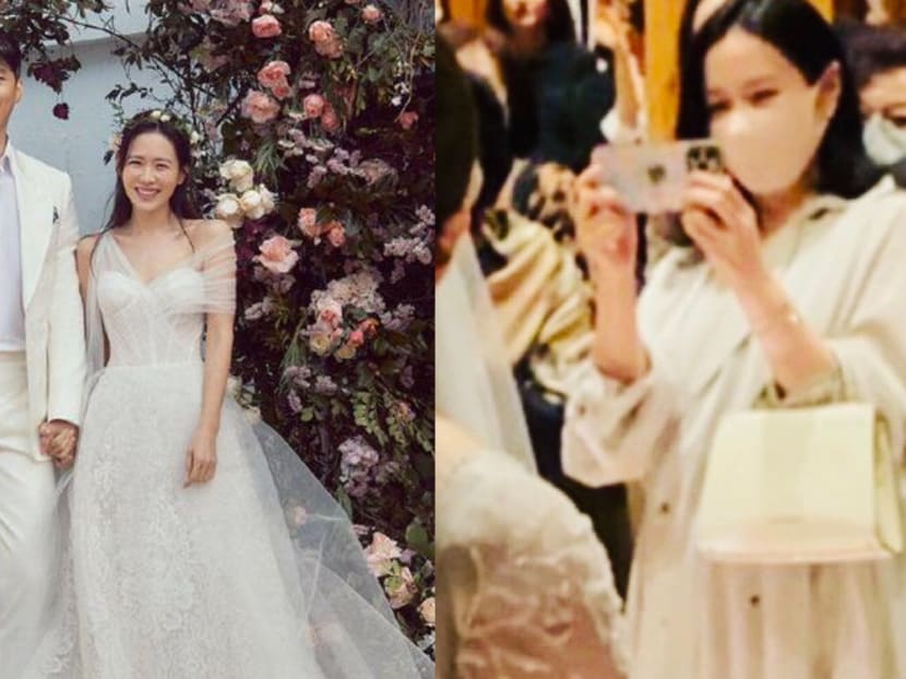 Son Ye Jin Spotted At Wedding, 4-Month Baby Bump Can Be Seen