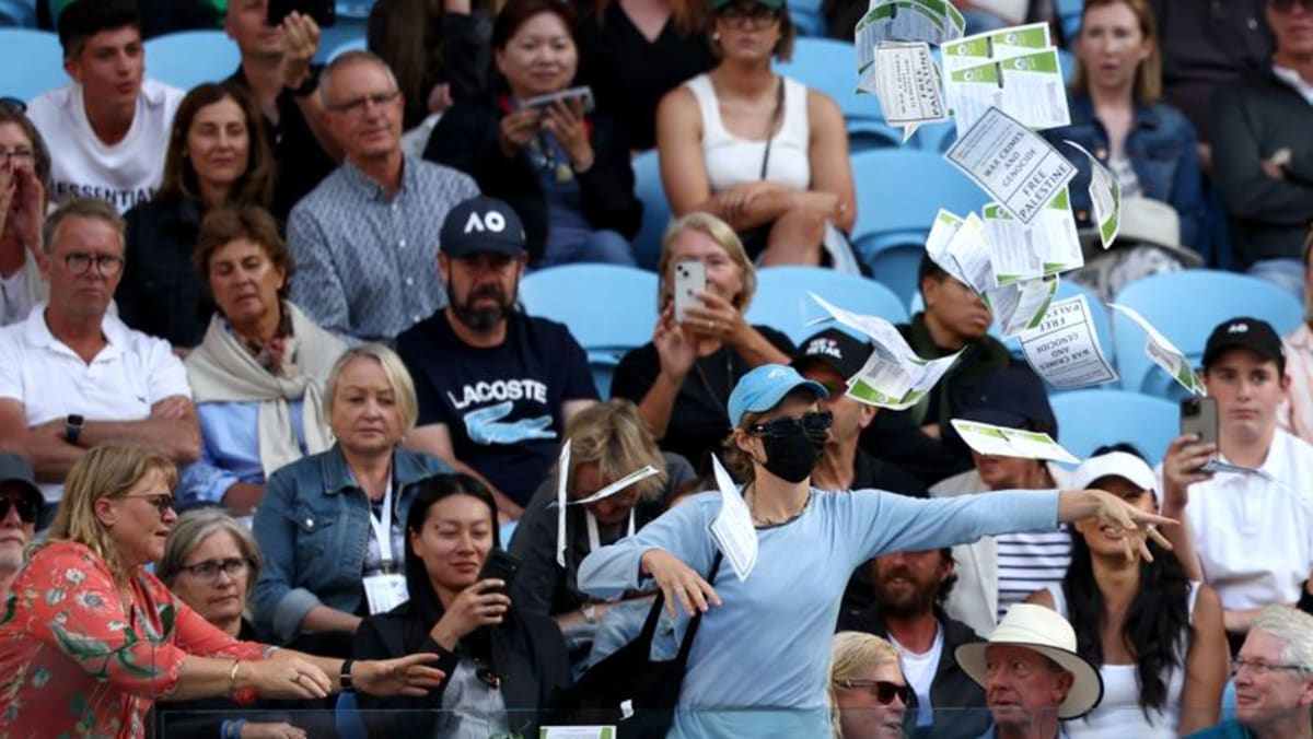 Zverev says fans should not have to tackle protestors at Australian Open