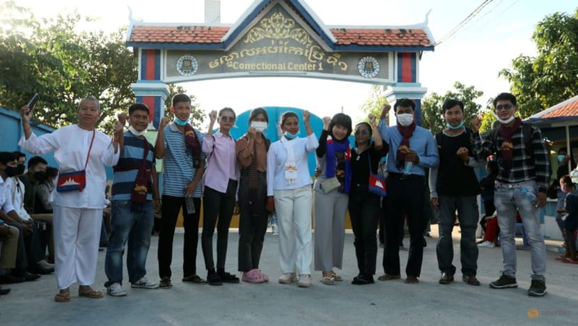 Cambodia frees 26 opposition activists and political prisoners Cambodia frees 26 opposition activists and political prisoners