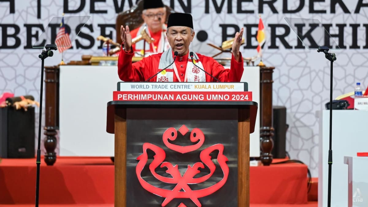 Malaysia’s UMNO must come out of ‘echo chamber’, aim to be dominant again, says president Ahmad Zahid