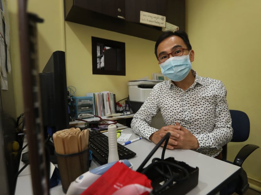 Dr Wong Choo Wai was overworked and burnt out when he ran his clinic and volunteered 12-hour shifts at the community care facility last year. Now he is preparing to possibly volunteer at the emergency department at NCID. Dr Wong Choo Wai was overworked and burnt out when he ran his clinic and volunteered 12-hour shifts at the community care facility last year. Now he is preparing to possibly volunteer at the emergency department at NCID.