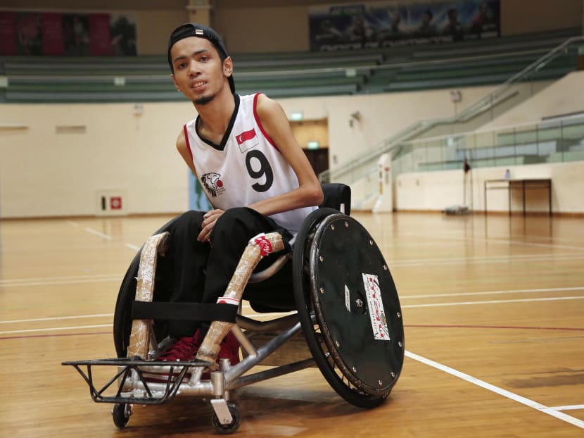 Singapore wheelchair rugby athletes at home in rough sport