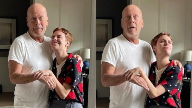 Bruce Willis患失语症息影　与爱女同框曝近况