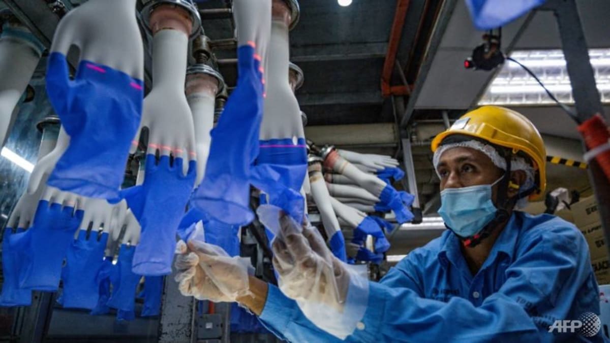 Top Glove Malaysia mengatakan wabah COVID-19 dapat mendongkrak harga setelah pabrik tutup
