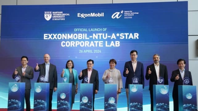 'We don't buy it': Student activists protest ExxonMobil's role in S$60m low-carbon research lab at NTU
