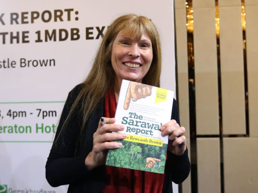 Author and journalist Clare Rewcastle-Brown.