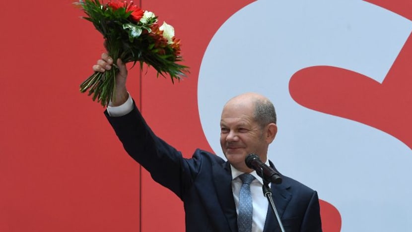 Parti Social Democrats menang tipis pilihan raya Jerman