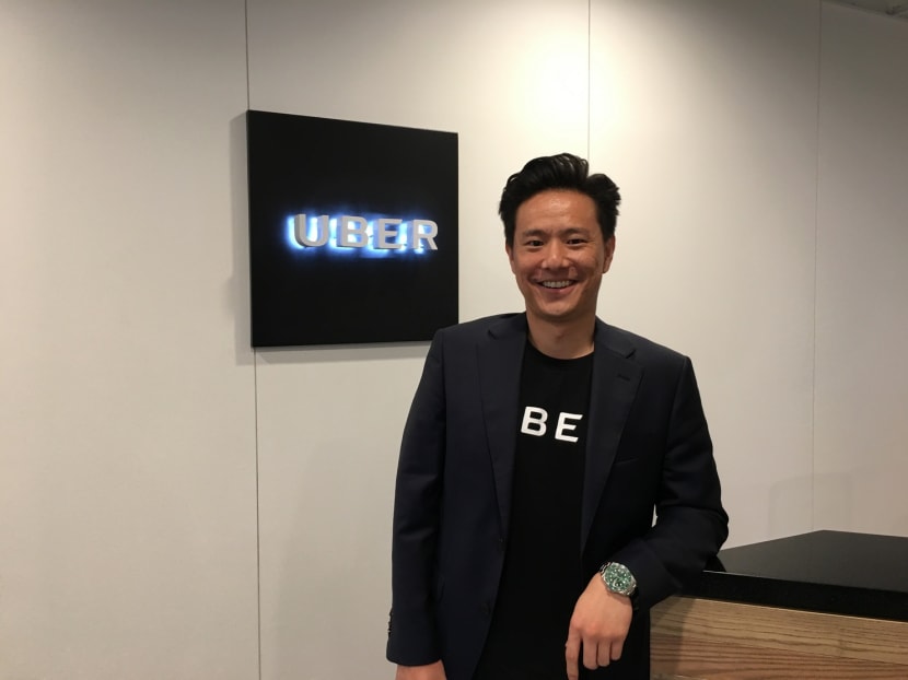 Uber Singapore general manager Warren Tseng. Photo: Kenneth Cheng/TODAY