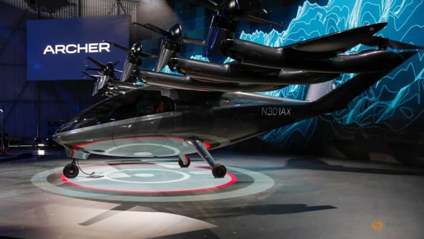Archer's flying taxi makes splashy debut in heated market Archer's flying taxi makes splashy debut in heated market