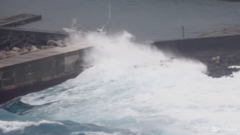 Typhoon off southern Japan, heavy rain expected nationwide Typhoon off southern Japan, heavy rain expected nationwide