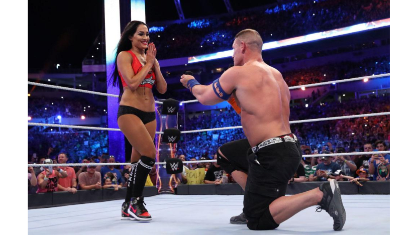 John Cena and Nikki Bella engaged