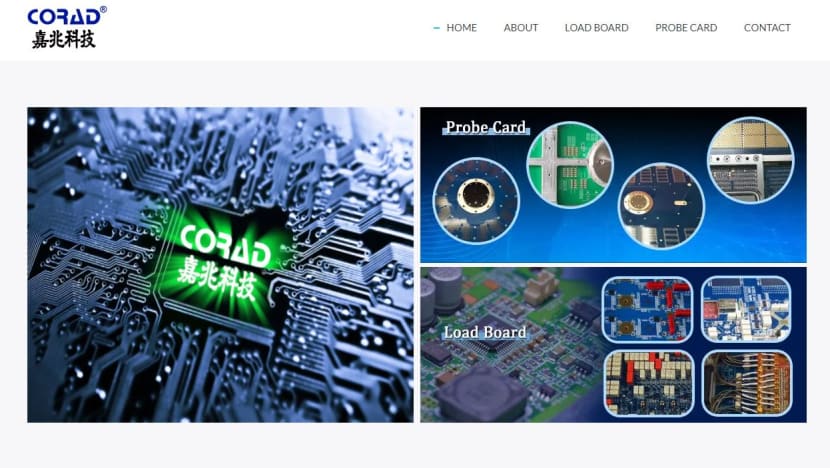 Singapore affiliate of Chinese firm Corad Technology placed on US trade blacklist Singapore affiliate of Chinese firm Corad Technology placed on US trade blacklist