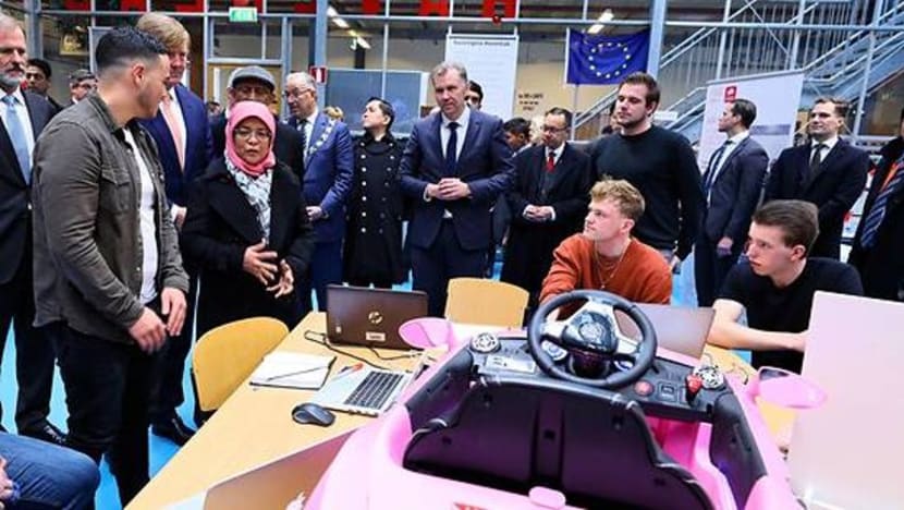 S'pura boleh belajar dari semangat inovasi Belanda: Presiden Halimah Yacob