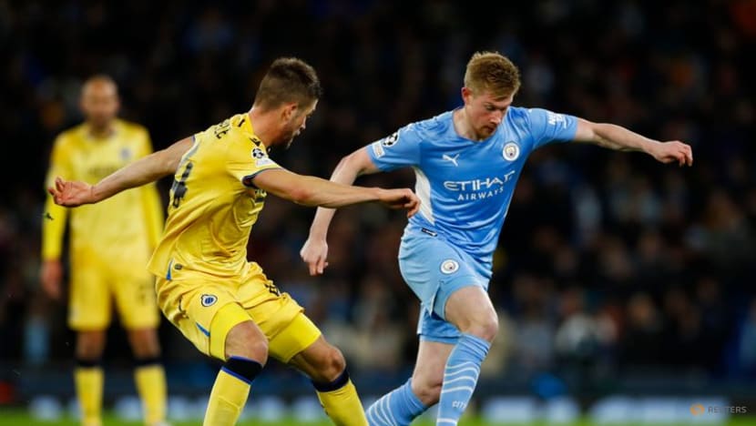 Man City ease past Brugge after slow start Man City ease past Brugge after slow start