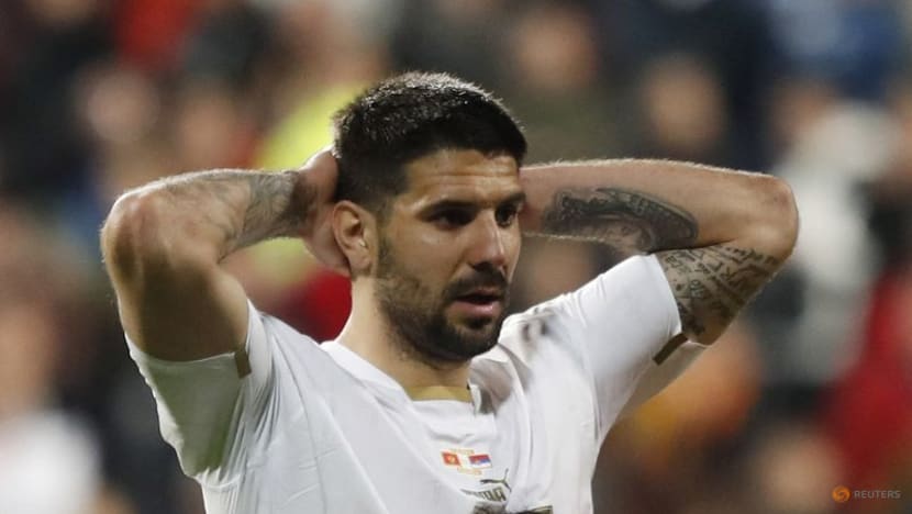 Fulham's Mitrovic gets eight-match ban for shoving referee Fulham's Mitrovic gets eight-match ban for shoving referee